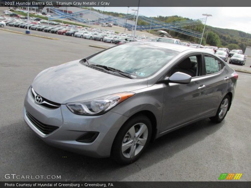 Titanium Gray Metallic / Gray 2013 Hyundai Elantra GLS