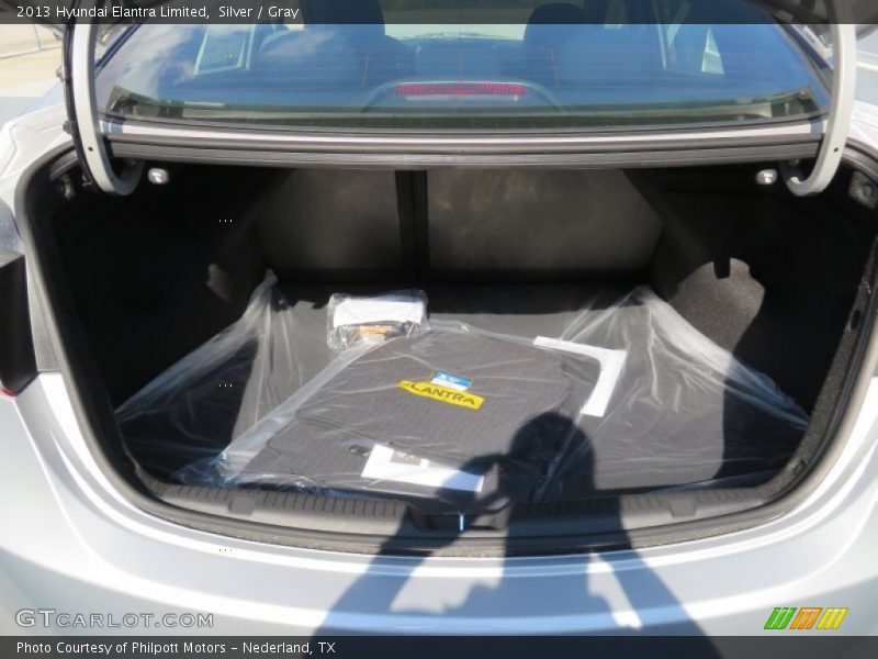 Silver / Gray 2013 Hyundai Elantra Limited
