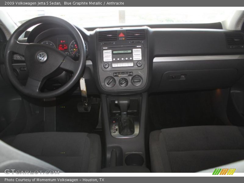 Blue Graphite Metallic / Anthracite 2009 Volkswagen Jetta S Sedan
