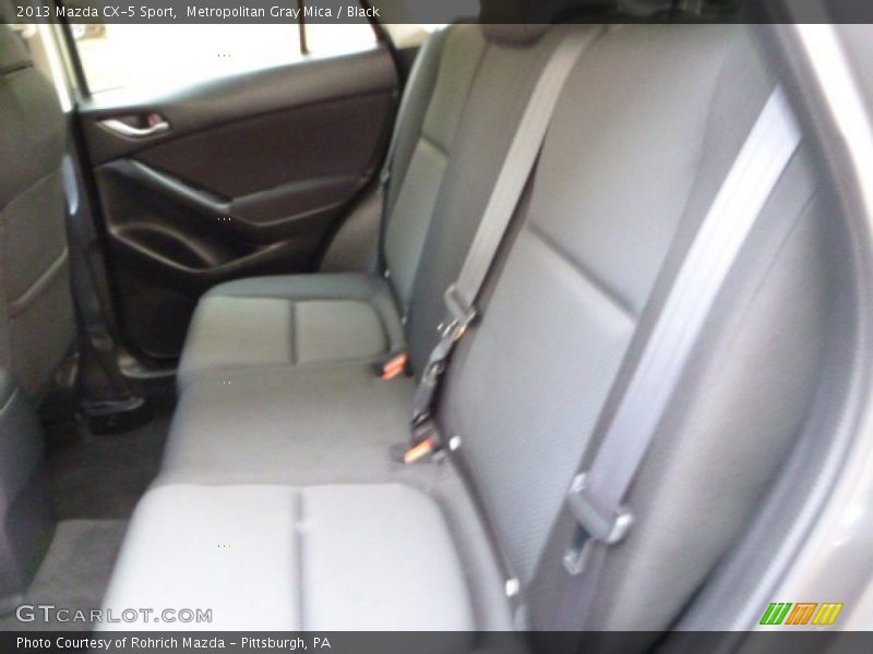 Metropolitan Gray Mica / Black 2013 Mazda CX-5 Sport