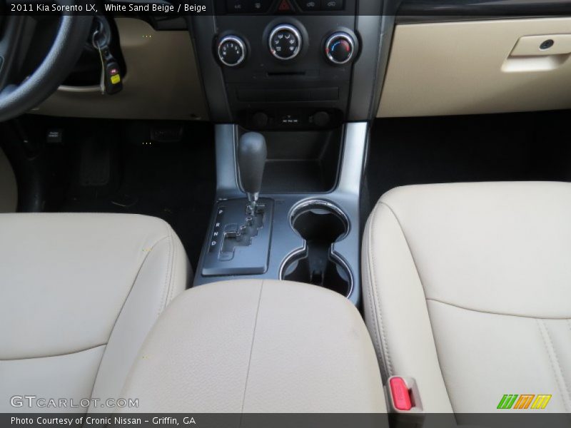 White Sand Beige / Beige 2011 Kia Sorento LX