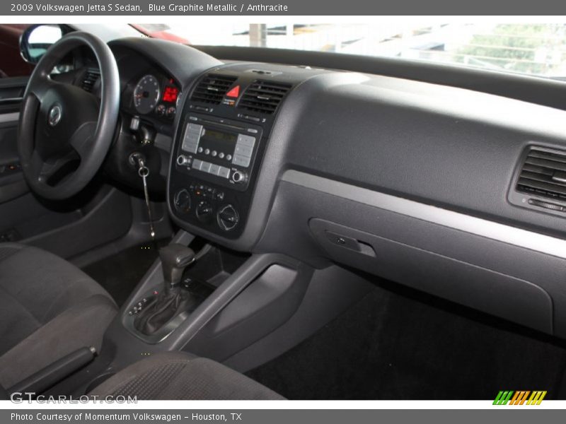 Blue Graphite Metallic / Anthracite 2009 Volkswagen Jetta S Sedan