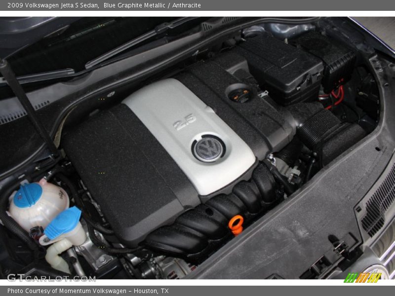 Blue Graphite Metallic / Anthracite 2009 Volkswagen Jetta S Sedan
