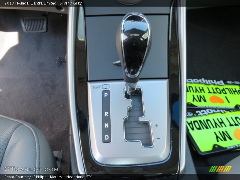 Silver / Gray 2013 Hyundai Elantra Limited