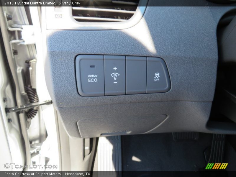 Silver / Gray 2013 Hyundai Elantra Limited