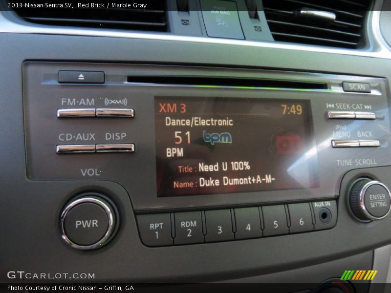 Red Brick / Marble Gray 2013 Nissan Sentra SV