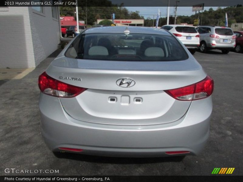 Silver / Gray 2013 Hyundai Elantra GLS