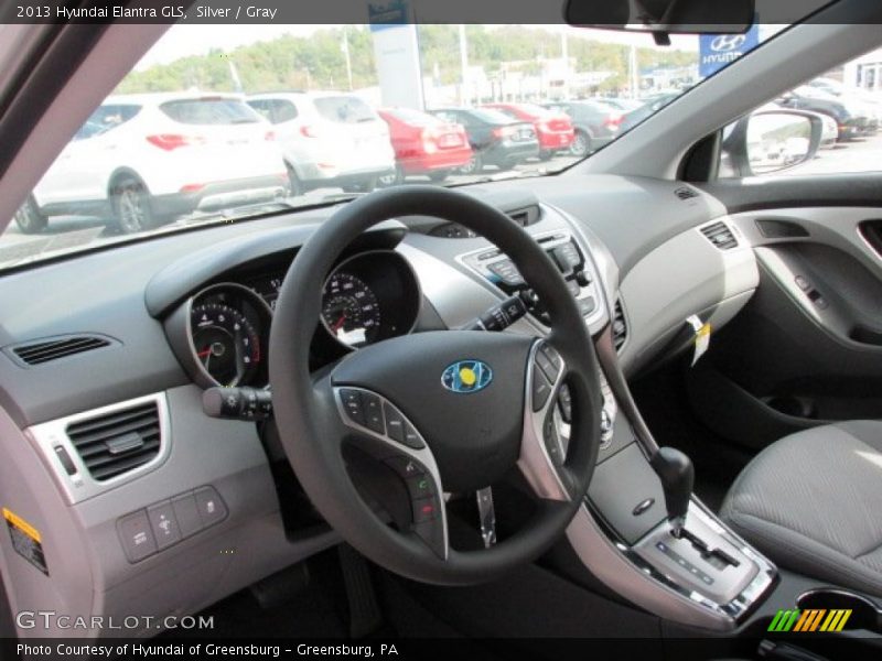 Silver / Gray 2013 Hyundai Elantra GLS