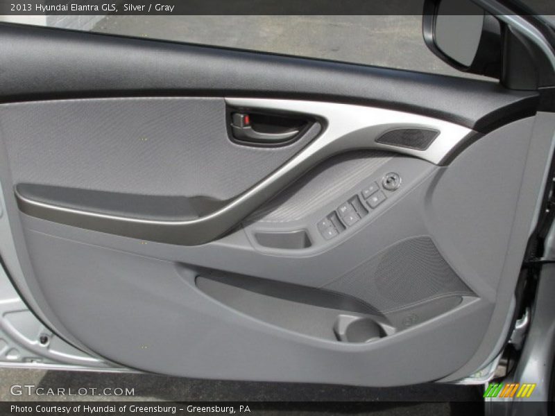 Silver / Gray 2013 Hyundai Elantra GLS