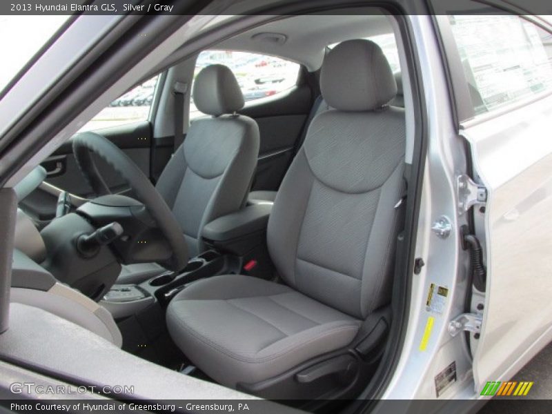 Silver / Gray 2013 Hyundai Elantra GLS