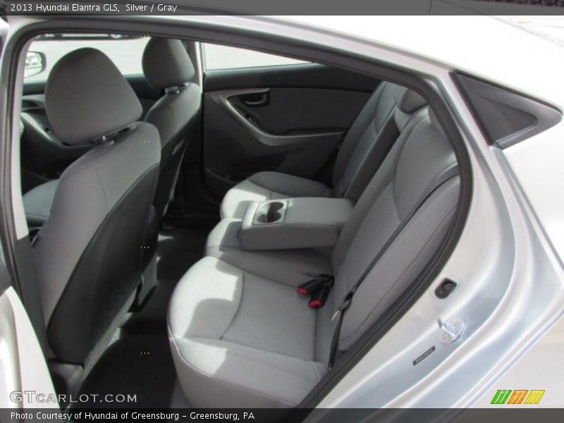 Silver / Gray 2013 Hyundai Elantra GLS