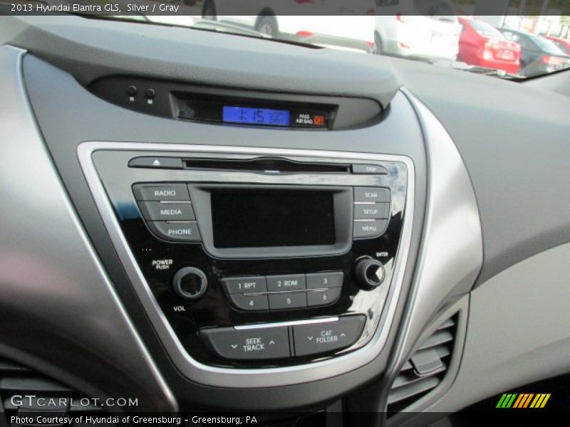 Silver / Gray 2013 Hyundai Elantra GLS