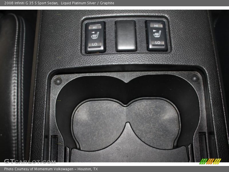 Liquid Platinum Silver / Graphite 2008 Infiniti G 35 S Sport Sedan
