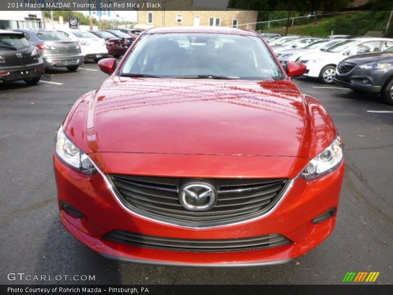 Soul Red Mica / Black 2014 Mazda MAZDA6 Touring