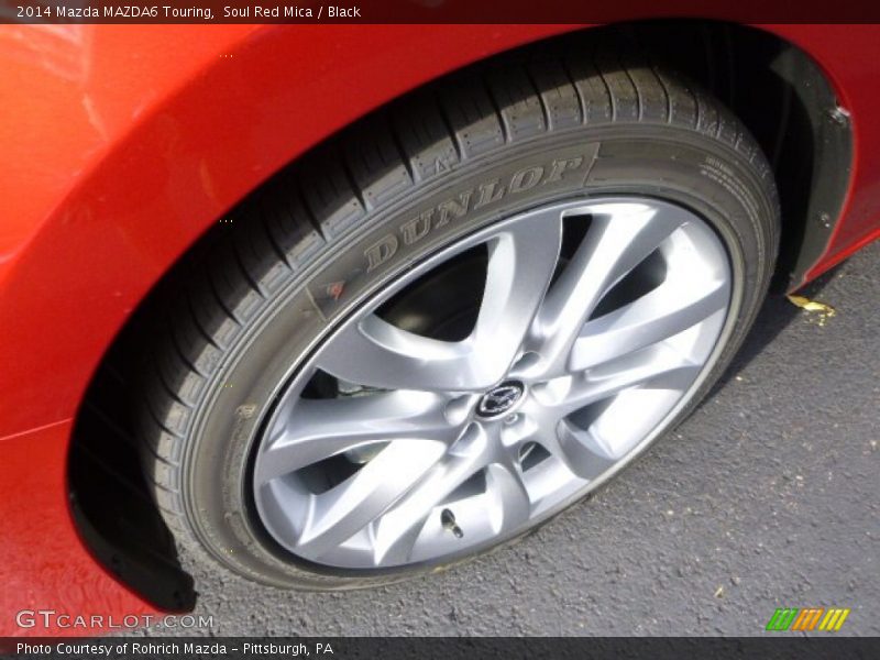 Soul Red Mica / Black 2014 Mazda MAZDA6 Touring