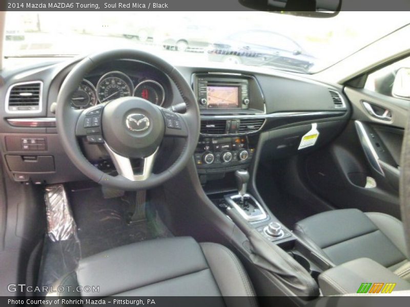 Soul Red Mica / Black 2014 Mazda MAZDA6 Touring