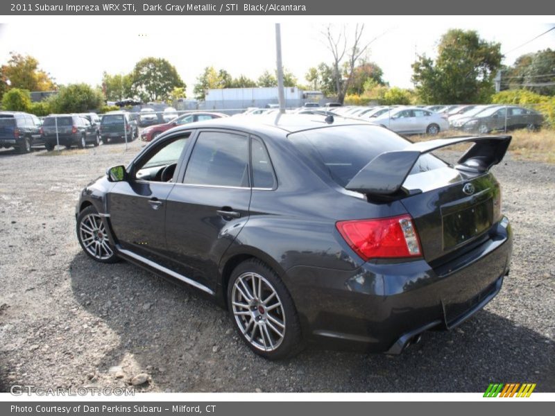 Dark Gray Metallic / STI  Black/Alcantara 2011 Subaru Impreza WRX STi