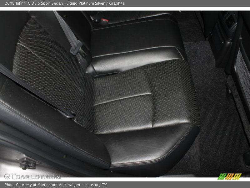 Liquid Platinum Silver / Graphite 2008 Infiniti G 35 S Sport Sedan