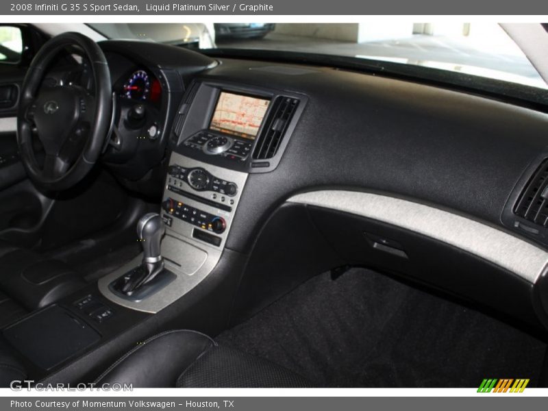 Liquid Platinum Silver / Graphite 2008 Infiniti G 35 S Sport Sedan