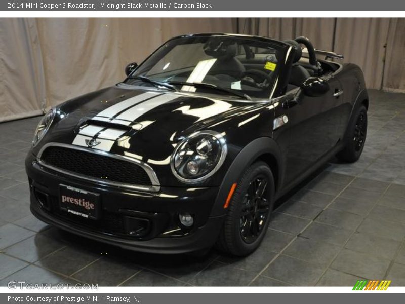 Midnight Black Metallic / Carbon Black 2014 Mini Cooper S Roadster