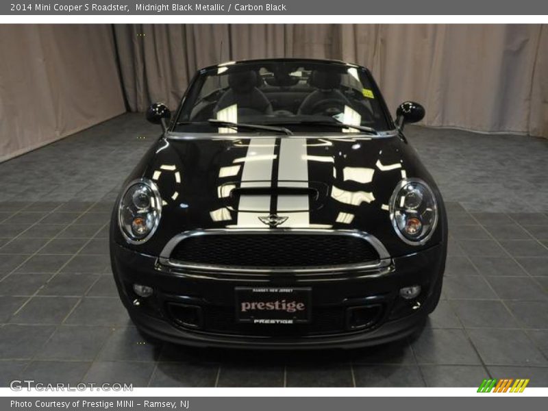 Midnight Black Metallic / Carbon Black 2014 Mini Cooper S Roadster