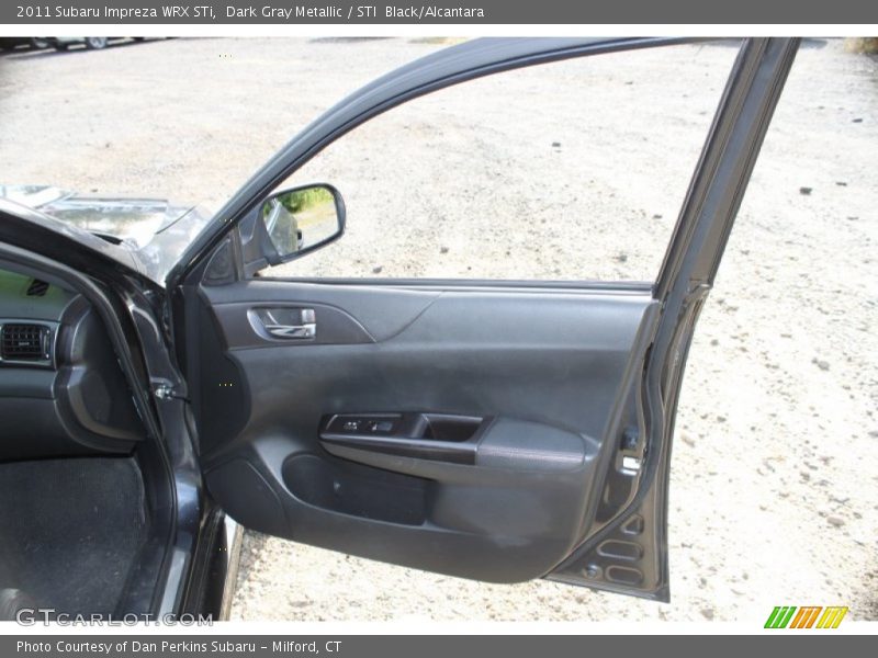 Dark Gray Metallic / STI  Black/Alcantara 2011 Subaru Impreza WRX STi