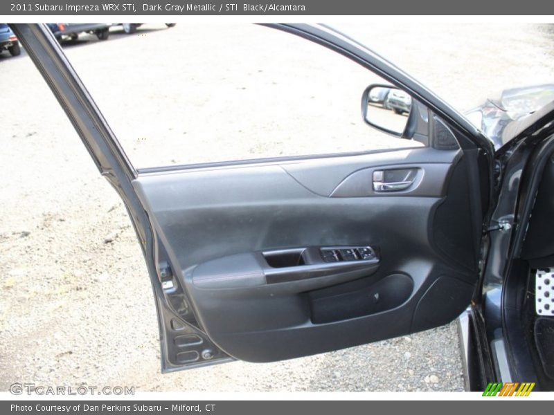 Dark Gray Metallic / STI  Black/Alcantara 2011 Subaru Impreza WRX STi