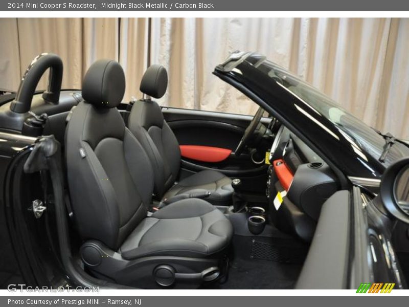 Midnight Black Metallic / Carbon Black 2014 Mini Cooper S Roadster