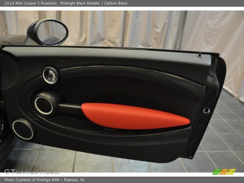 Midnight Black Metallic / Carbon Black 2014 Mini Cooper S Roadster
