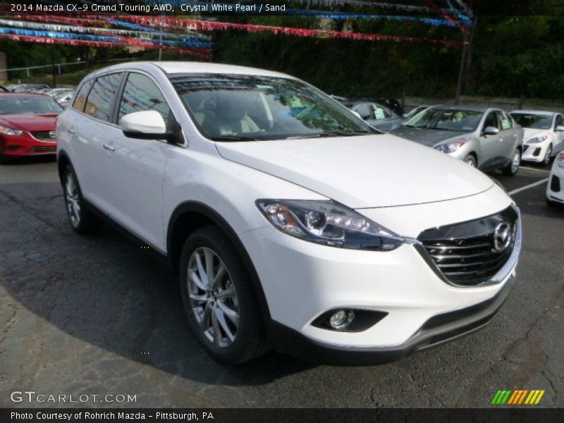 Front 3/4 View of 2014 CX-9 Grand Touring AWD