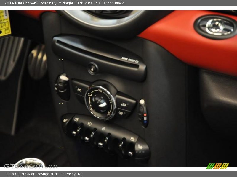 Midnight Black Metallic / Carbon Black 2014 Mini Cooper S Roadster