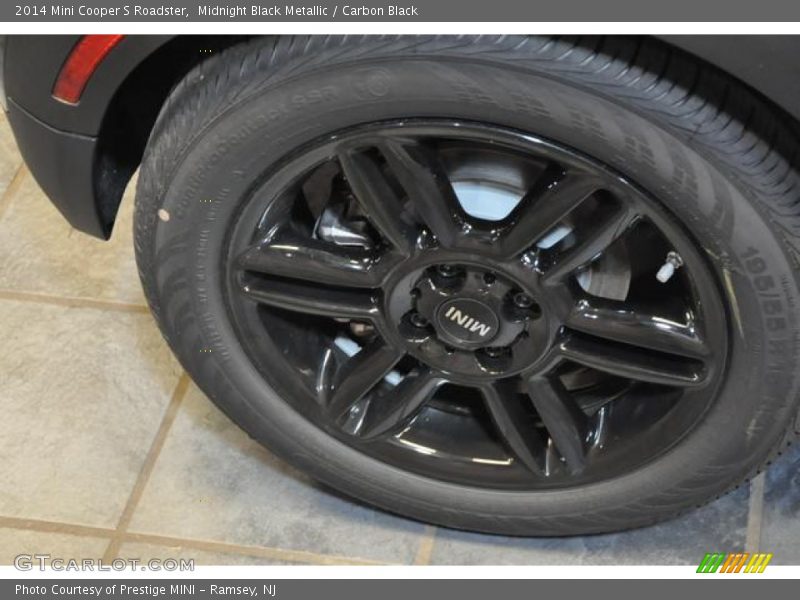 Midnight Black Metallic / Carbon Black 2014 Mini Cooper S Roadster