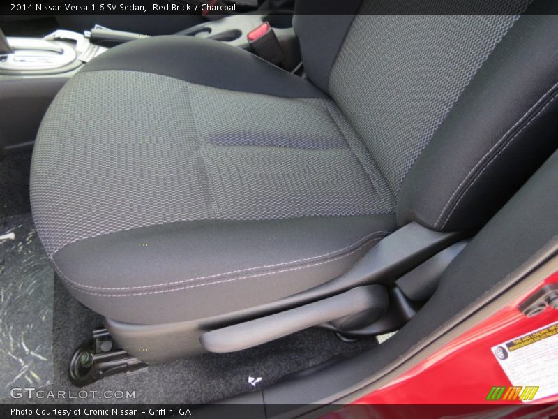 Red Brick / Charcoal 2014 Nissan Versa 1.6 SV Sedan
