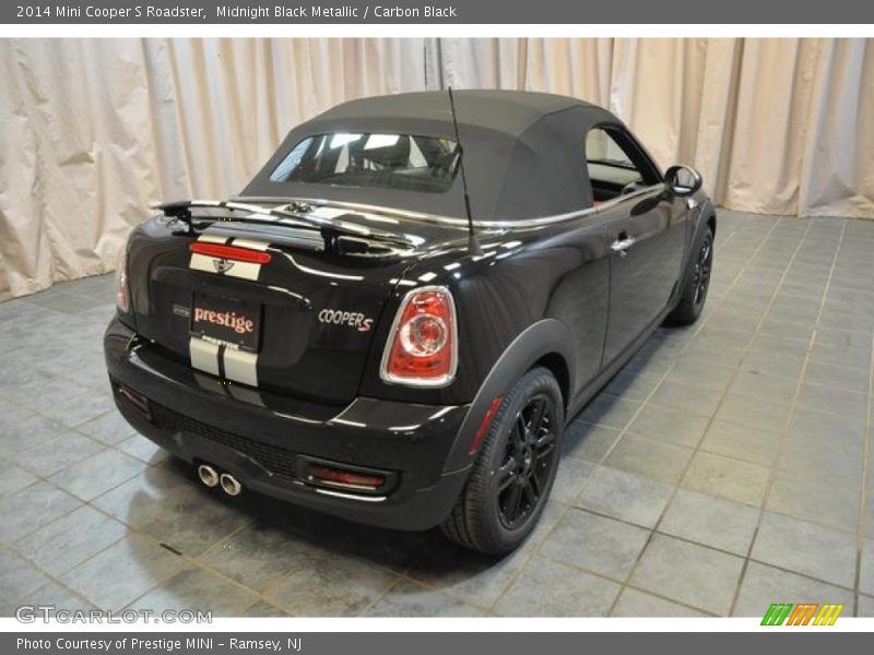 Midnight Black Metallic / Carbon Black 2014 Mini Cooper S Roadster