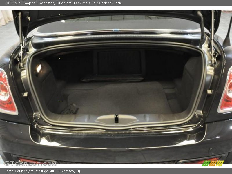Midnight Black Metallic / Carbon Black 2014 Mini Cooper S Roadster