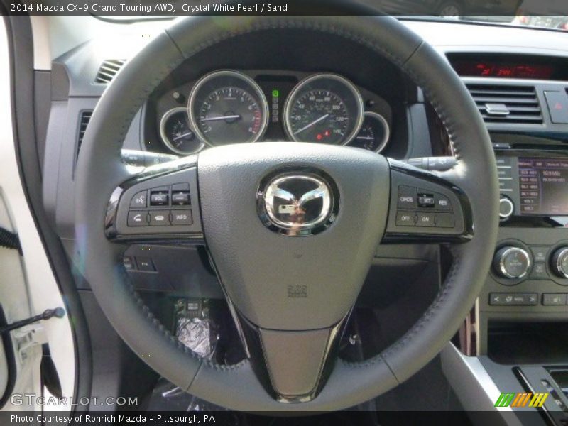  2014 CX-9 Grand Touring AWD Steering Wheel