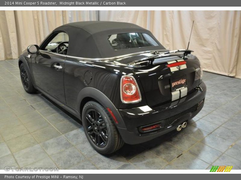 Midnight Black Metallic / Carbon Black 2014 Mini Cooper S Roadster