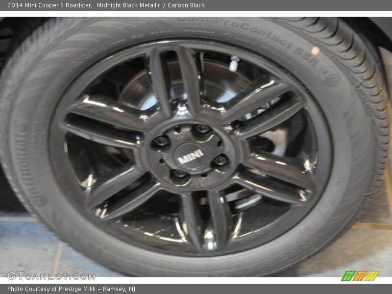 Midnight Black Metallic / Carbon Black 2014 Mini Cooper S Roadster