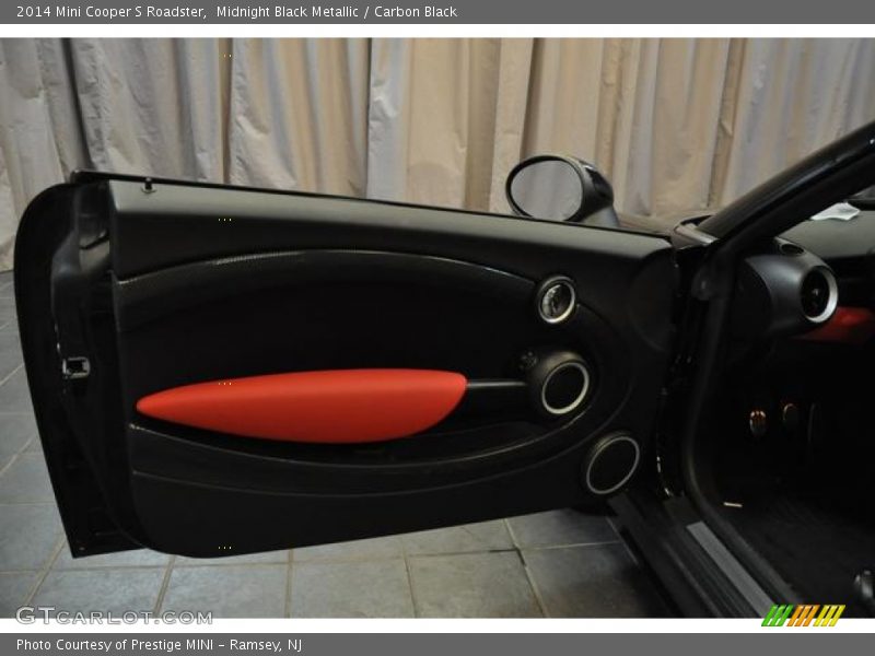 Midnight Black Metallic / Carbon Black 2014 Mini Cooper S Roadster
