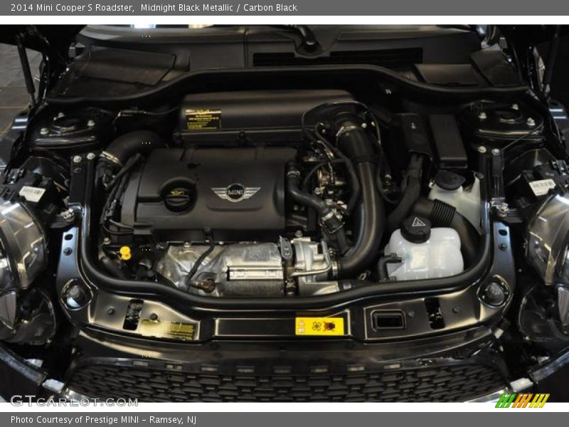 Midnight Black Metallic / Carbon Black 2014 Mini Cooper S Roadster