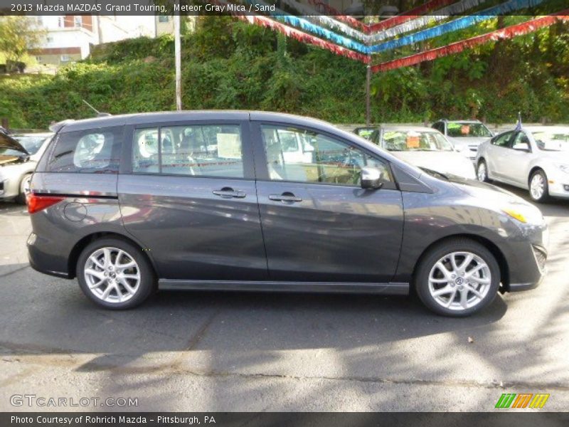 Meteor Gray Mica / Sand 2013 Mazda MAZDA5 Grand Touring