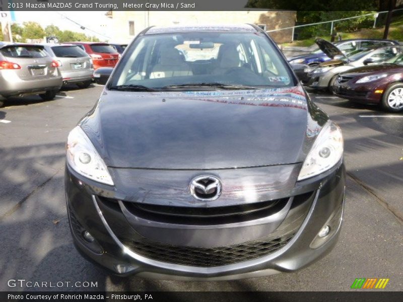 Meteor Gray Mica / Sand 2013 Mazda MAZDA5 Grand Touring