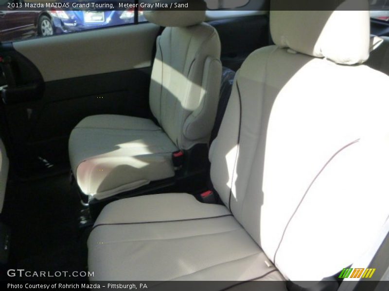 Meteor Gray Mica / Sand 2013 Mazda MAZDA5 Grand Touring