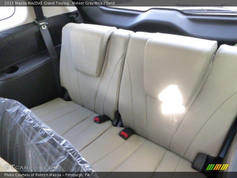 Meteor Gray Mica / Sand 2013 Mazda MAZDA5 Grand Touring