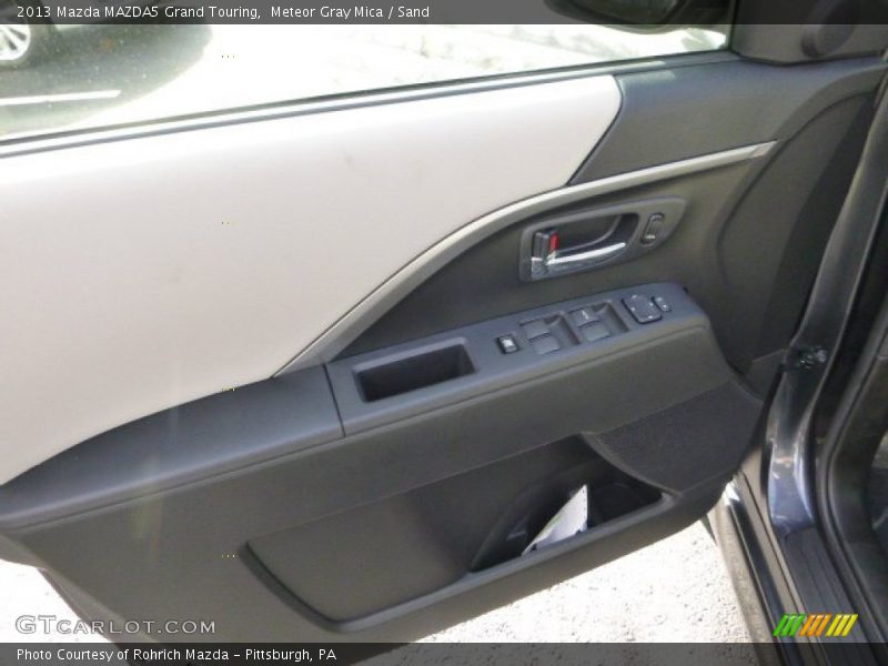 Meteor Gray Mica / Sand 2013 Mazda MAZDA5 Grand Touring