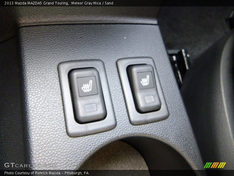 Meteor Gray Mica / Sand 2013 Mazda MAZDA5 Grand Touring