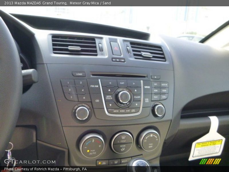 Meteor Gray Mica / Sand 2013 Mazda MAZDA5 Grand Touring