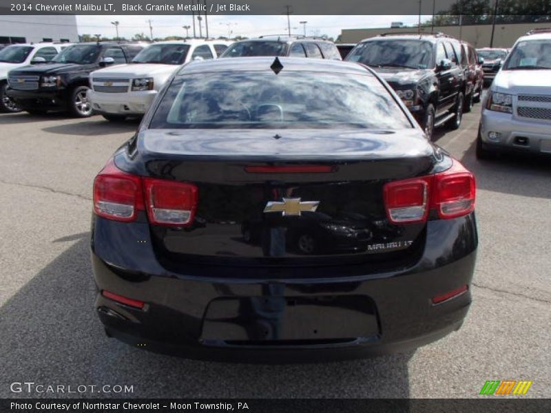 Black Granite Metallic / Jet Black 2014 Chevrolet Malibu LT