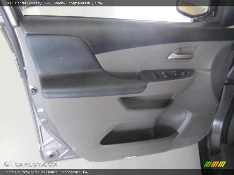 Smoky Topaz Metallic / Gray 2011 Honda Odyssey EX-L