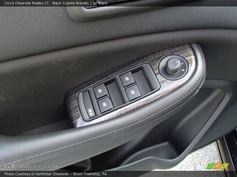 Black Granite Metallic / Jet Black 2014 Chevrolet Malibu LT